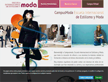 Tablet Screenshot of campusmoda.com